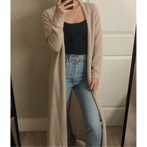 100% Cashmere Maxi Cardigan S